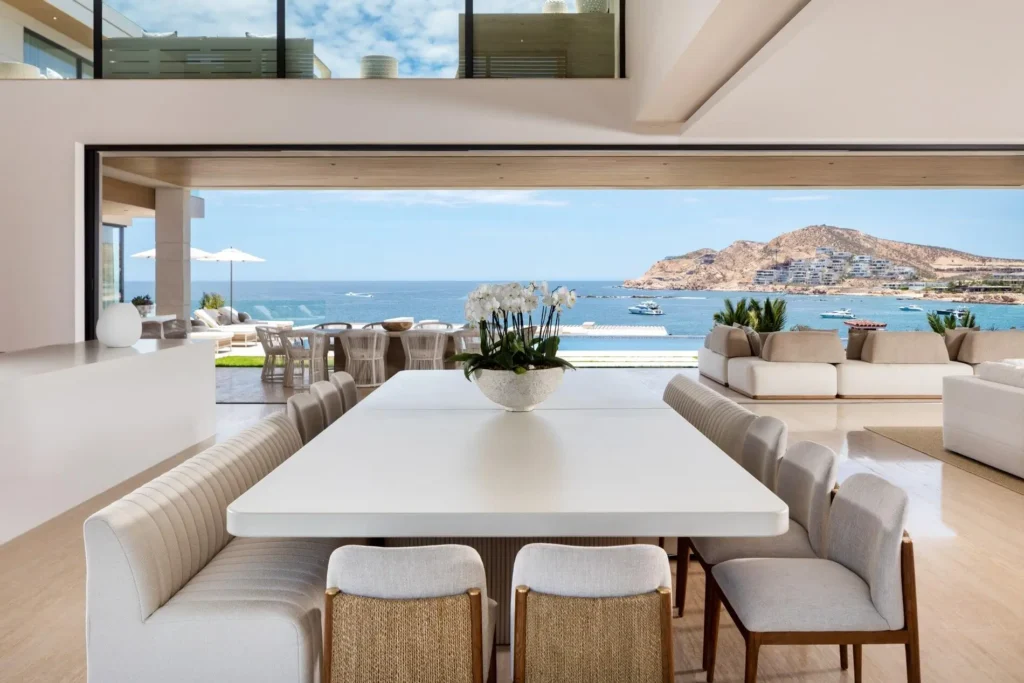 Ocean-view luxury homes representing premium investment properties in Chileno Bay