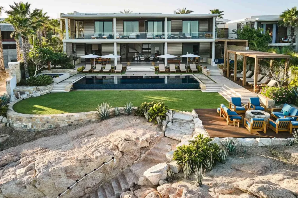 Modern luxury Chileno Bay homes for sale showcasing contemporary ocean-view residences and exclusive coastal living in 2026